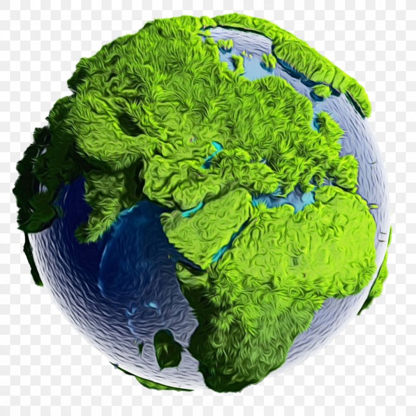 Earth World Leaf Vegetable Broccoli Grass, PNG, 1000x1000px, Earth Day, Broccoflower, Broccoli, Cabbage, Earth Download Free