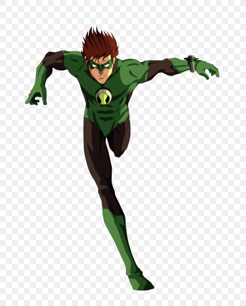Green Lantern Ben 10 Cartoon Network Superhero Character, PNG, 784x1020px, Green Lantern, American Comic Book, Ben 10, Ben 10 Secret Of The Omnitrix, Ben 10 Ultimate Challenge Download Free