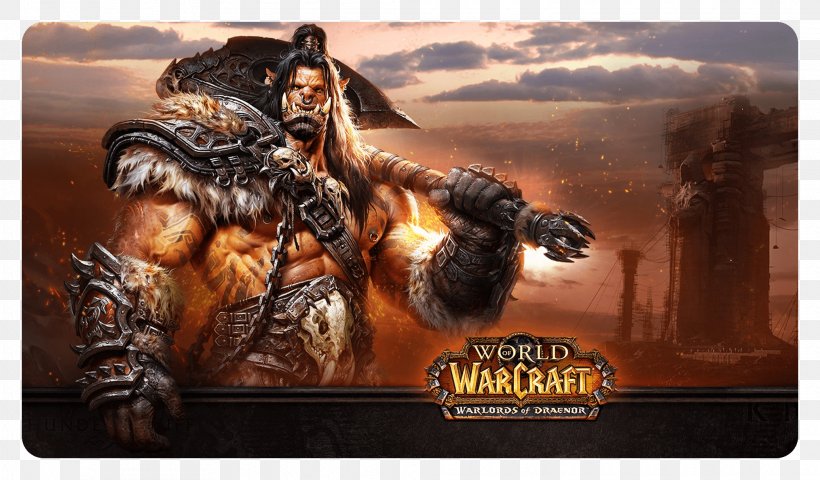 Warlords Of Draenor World Of Warcraft: Legion Grom Hellscream Blackhand Video Game, PNG, 2028x1188px, Warlords Of Draenor, Action Figure, Blackhand, Blizzard Entertainment, Display Resolution Download Free