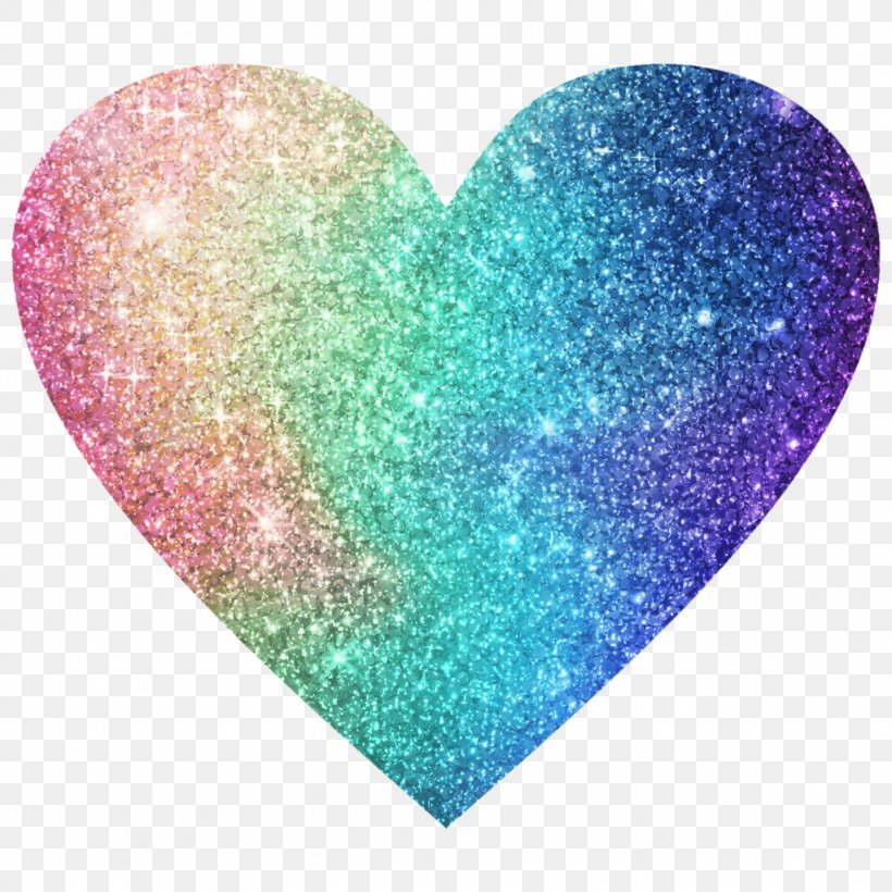 Image Heart Rainbow Glitter Color, PNG, 1024x1024px, Heart, Aqua, Book, Color, Glitter Download Free