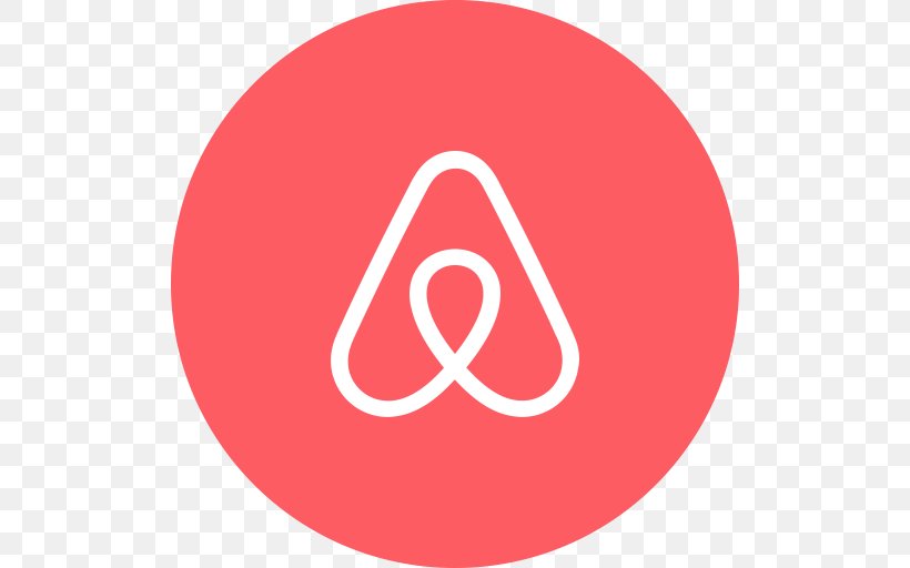 Airbnb Logo Travel, PNG, 512x512px, Airbnb, Accommodation, Area, Brand, Hospitality Service Download Free