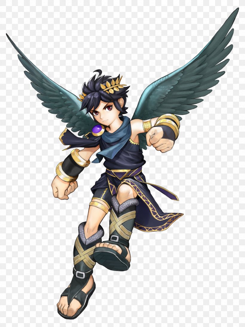 Kid Icarus: Uprising Pit Super Smash Bros. For Nintendo 3DS And Wii U Palutena, PNG, 1200x1600px, Kid Icarus Uprising, Action Figure, Angel, Character, Fictional Character Download Free