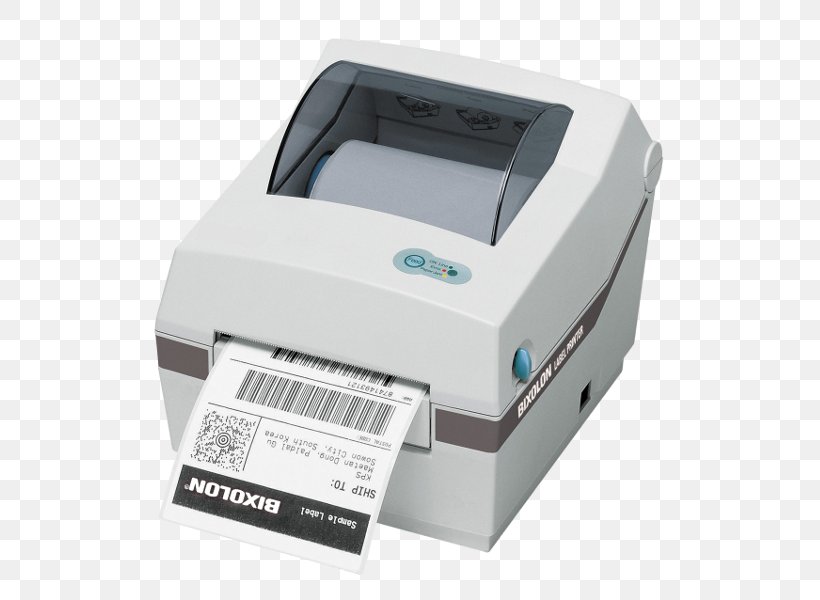 Label Printer BIXOLON Barcode Printer Printing, PNG, 600x600px, Label Printer, Barcode, Barcode Printer, Electronic Device, Hardware Download Free