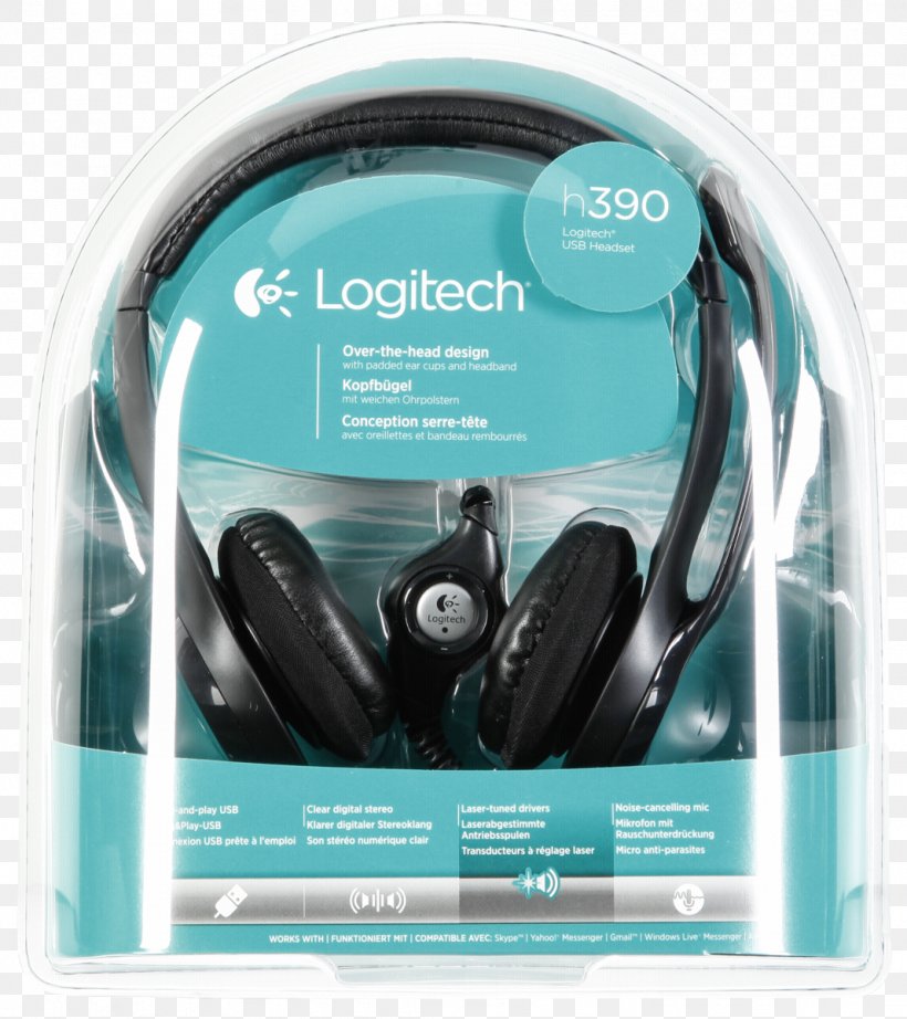 Headphones Microphone Headset Logitech H390, PNG, 1067x1200px, Headphones, Audio, Audio Equipment, Electronic Device, Electronics Download Free