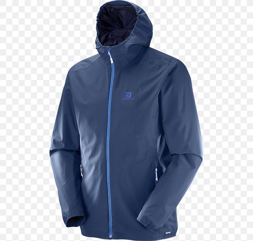 Hoodie Jacket Raincoat Ski Suit, PNG, 500x783px, Hoodie, Active Shirt, Adidas, Blue, Clothing Download Free