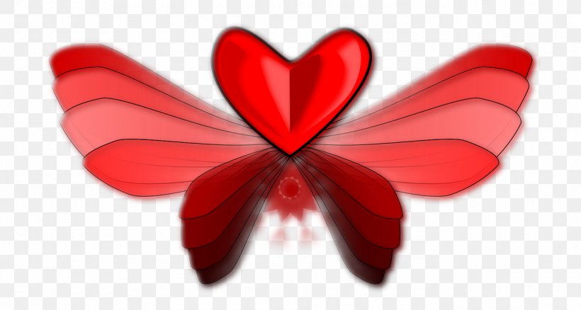 Heart Clip Art, PNG, 1280x684px, Heart, Art, Butterfly, Drawing, Flower Download Free