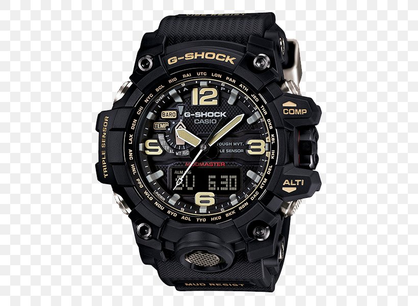 G-Shock Master Of G GWG1000 Watch Casio, PNG, 600x600px, Master Of G, Analog Watch, Brand, Casio, Casio Wave Ceptor Download Free