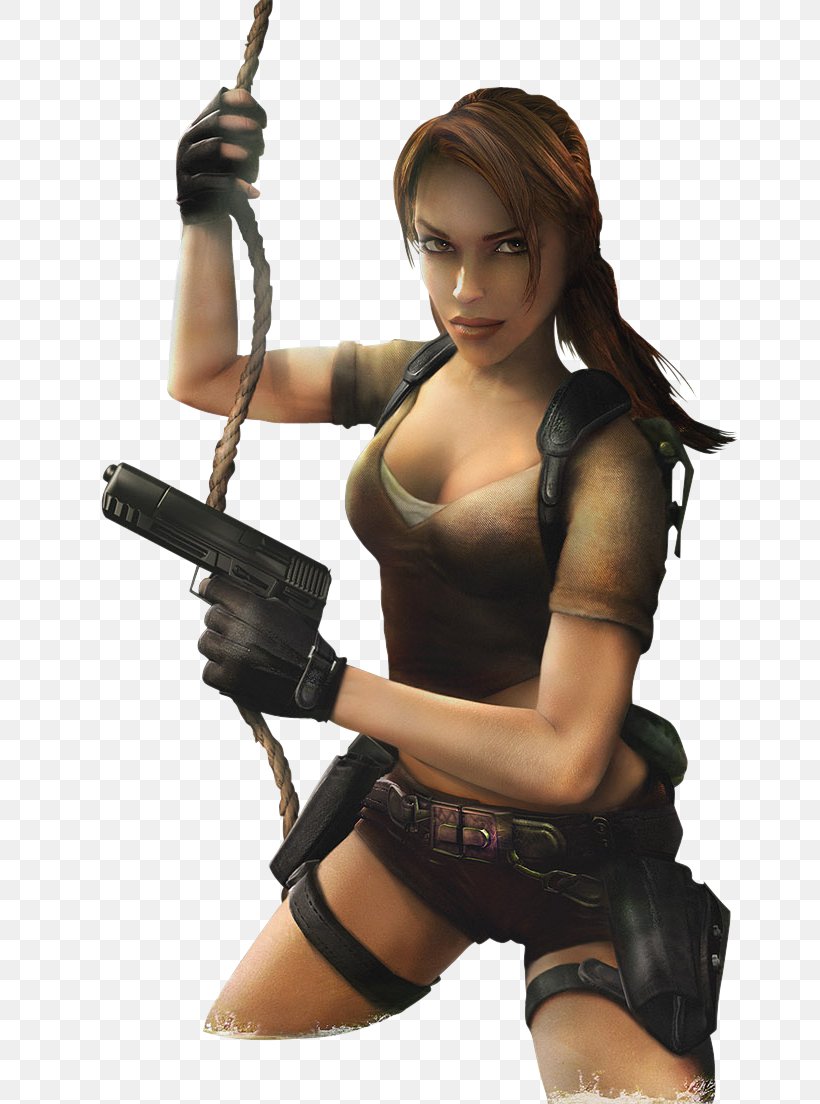 Tomb Raider II Tomb Raider: Legend Tomb Raider: Underworld Lara Croft, PNG, 748x1104px, Watercolor, Cartoon, Flower, Frame, Heart Download Free