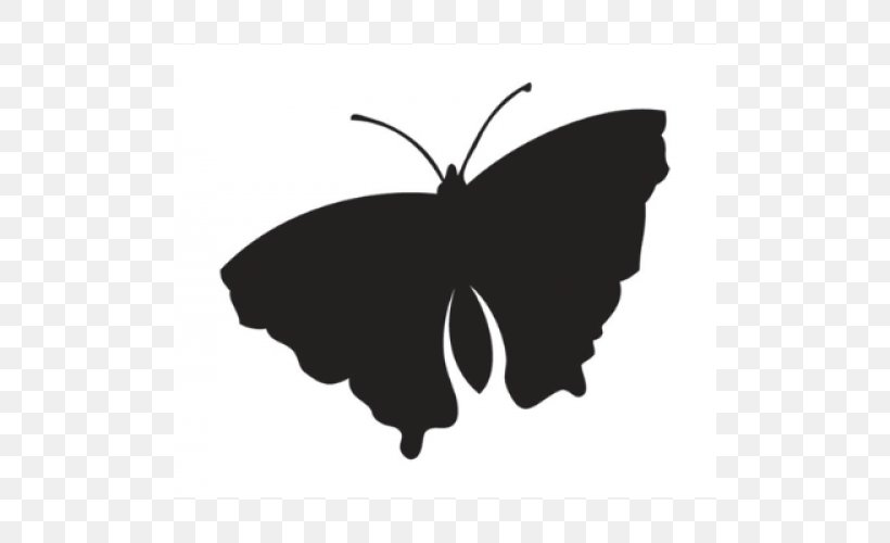 Brush-footed Butterflies Clip Art Silhouette Black M M. Butterfly, PNG, 500x500px, Brushfooted Butterflies, Arthropod, Black, Black And White, Black M Download Free