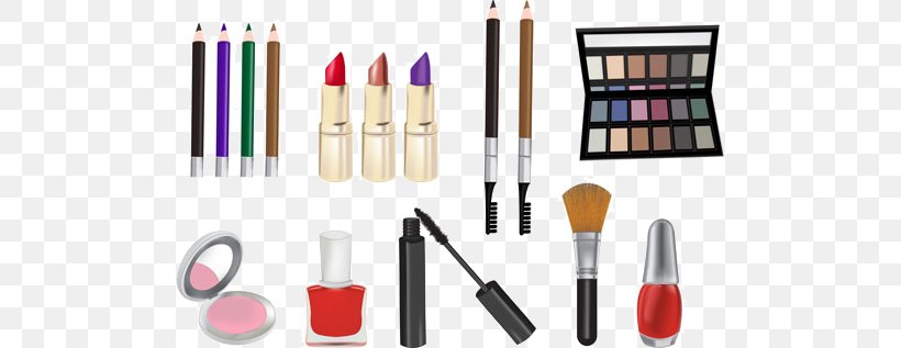 Cosmetics Makeup Brush Eye Shadow Illustration, PNG, 500x317px, Cosmetics, Beauty, Brush, Concealer, Drawing Download Free