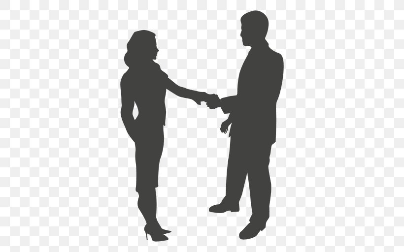 Handshake Silhouette Businessperson, PNG, 512x512px, Handshake, Arm, Black, Black And White, Business Download Free