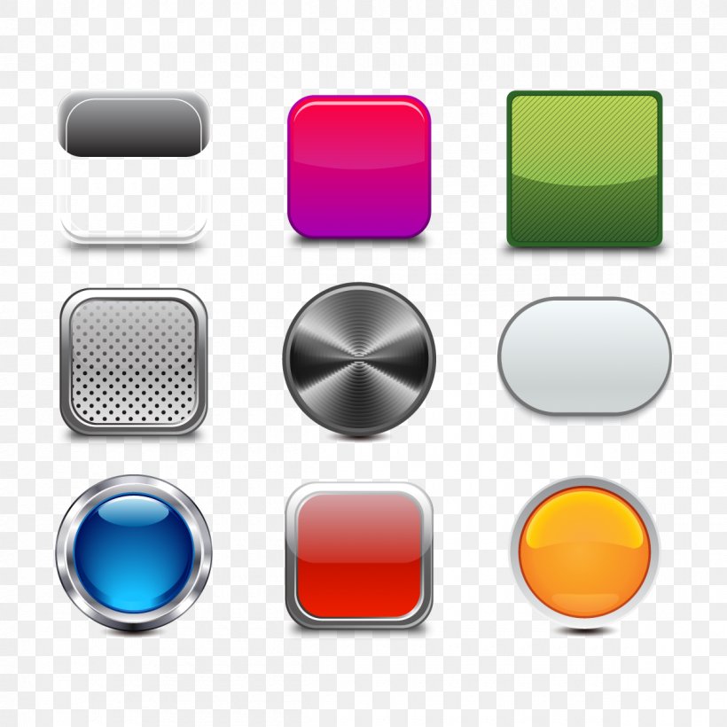 Metal Push-button Icon, PNG, 1200x1200px, Metal, Brushed Metal, Button, Chemical Element, Communication Download Free