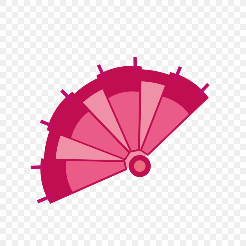 Vector Graphics Hand Fan Image, PNG, 2107x2107px, 3d Computer Graphics, Hand Fan, Animation, Gratis, Magenta Download Free