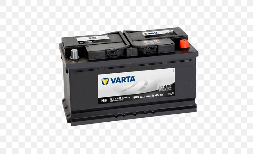 Car Electric Battery Automotive Battery VARTA AC Adapter, PNG, 500x500px, Car, Ac Adapter, Automotive Battery, Baterie Auto, Electric Battery Download Free