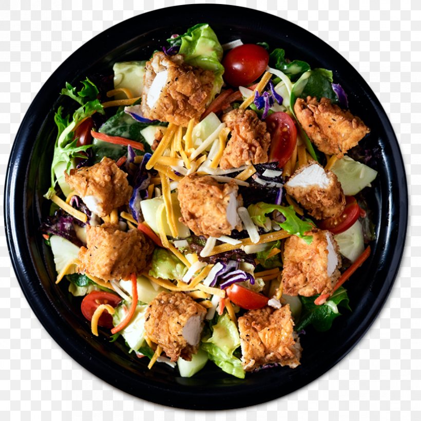 Chicken Salad Crispy Fried Chicken Chicken Fingers Fattoush, PNG, 825x825px, Chicken Salad, Bowl, Caesar Salad, Chicken, Chicken Fingers Download Free