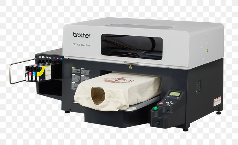 Direct To Garment Printing Printer Brother Industries System, PNG, 800x500px, Direct To Garment Printing, Brother Industries, Clothing, Digital Printing, Dots Per Inch Download Free