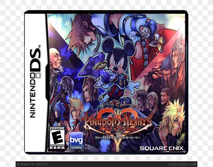 Kingdom Hearts 358/2 Days Kingdom Hearts HD 1.5 Remix Kingdom Hearts II Nintendo DS, PNG, 700x642px, Watercolor, Cartoon, Flower, Frame, Heart Download Free
