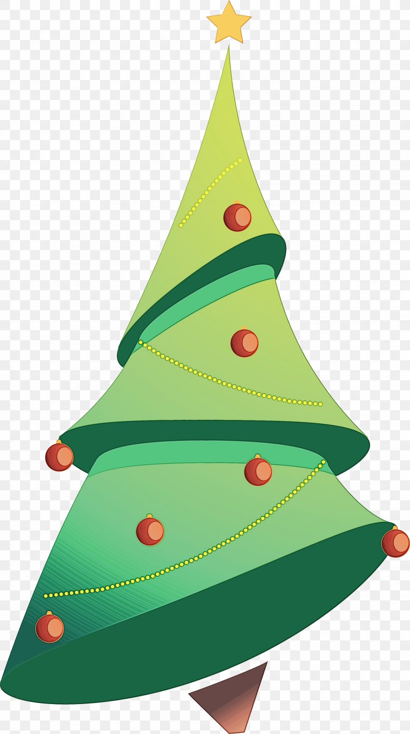 Christmas Tree, PNG, 2023x3621px, Watercolor, Christmas Decoration, Christmas Tree, Cone, Evergreen Download Free