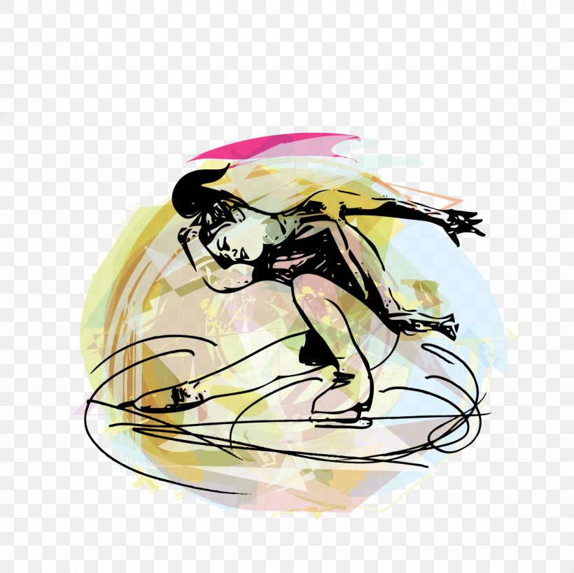 Ice Skating Figure Skating Royalty-free Clip Art, PNG, 1181x1181px, Ice Skating, Drawing, Fictional Character, Figure Skating, Headgear Download Free