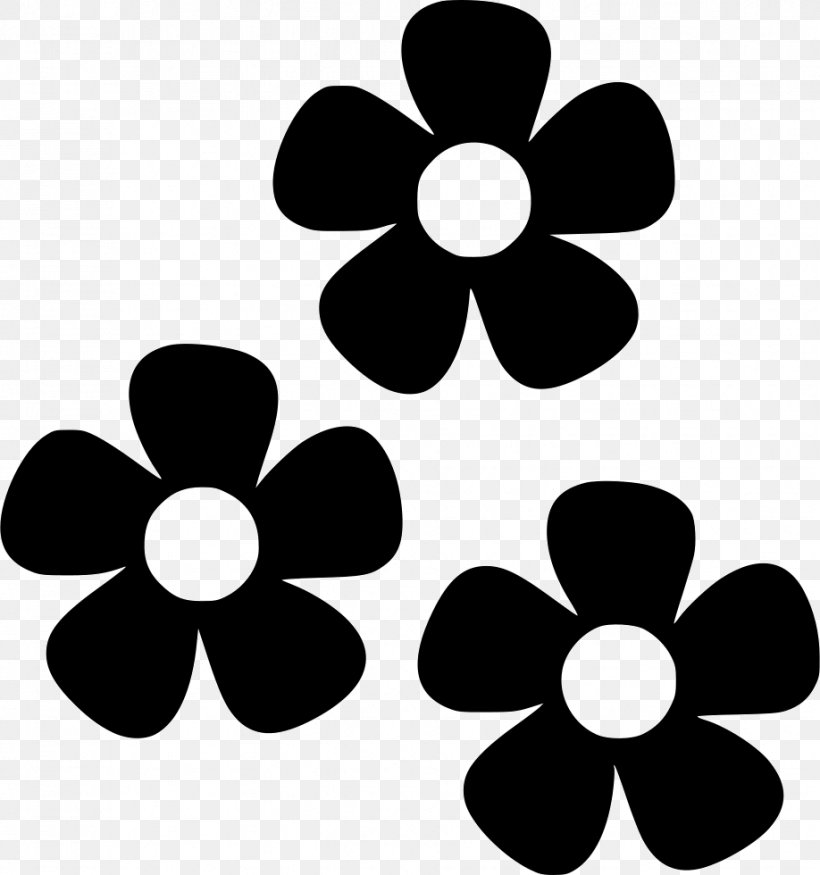 Flower Clip Art, PNG, 918x980px, Flower, Black, Black And White, Flowering Plant, Leaf Download Free