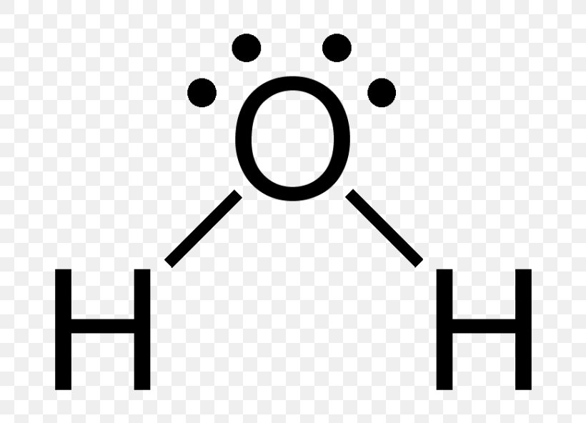 Lewis Structure Molecular Geometry Water Molecule Chemistry, PNG, 760x592px, Lewis Structure, Area, Atom, Beryllium Chloride, Black And White Download Free