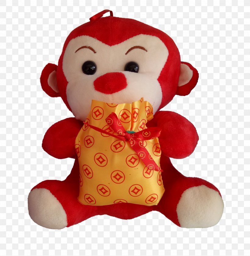 Monkey Toy Mascot, PNG, 1949x2000px, Monkey, Baby Toys, Designer, Doll, Gratis Download Free