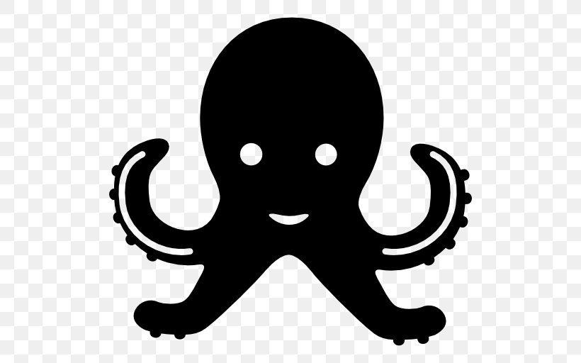 Octopus Clip Art, PNG, 512x512px, Octopus, Animal, Black And White, Cephalopod, Enteroctopus Download Free