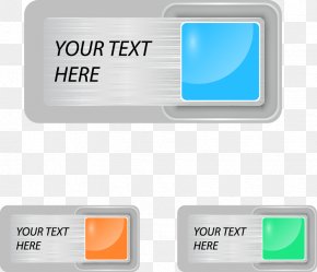 Vector Buttons - Button Web Design Download PNG