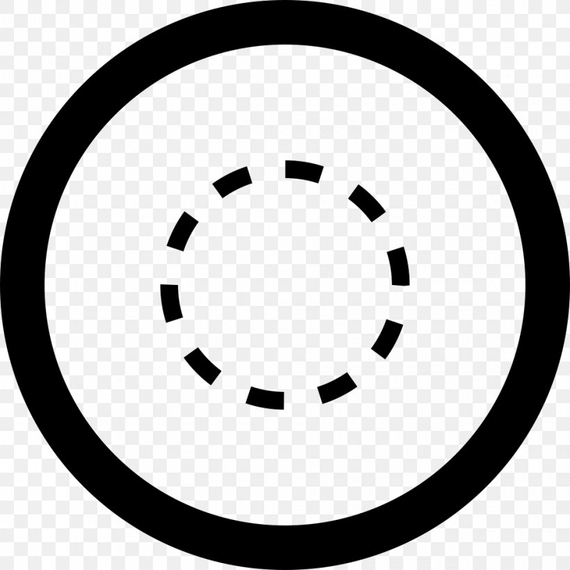 Circle, PNG, 980x980px, Button, Area, Black, Black And White, Rim Download Free
