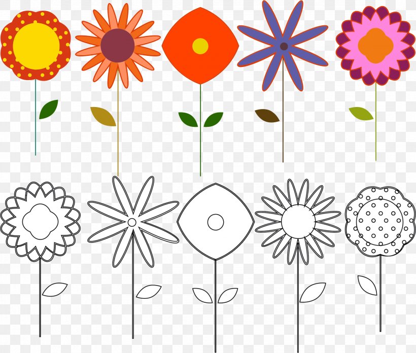 Cut Flowers Floral Design Clip Art, PNG, 2158x1834px, Flower, Area, Artwork, Black And White, Chrysanths Download Free