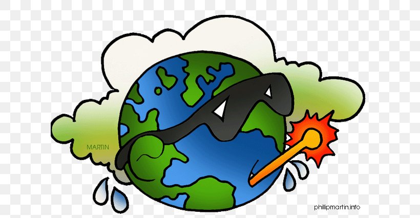 Global Warming Greenhouse Effect Earth Clip Art, PNG, 621x426px, Global Warming, Amphibian, Artwork, Cartoon, Earth Download Free
