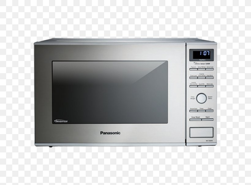 Microwave Ovens Panasonic Genius Prestige NN-SD681 Panasonic Genius Prestige NN-SN651 Panasonic NN-SU696, PNG, 600x607px, Microwave Ovens, Clothes Iron, Cooking, Countertop, Electronics Download Free