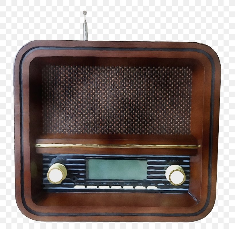 Watercolor Retro, PNG, 750x800px, Watercolor, Am Broadcasting, Antique, Antique Radio, Broadcasting Download Free