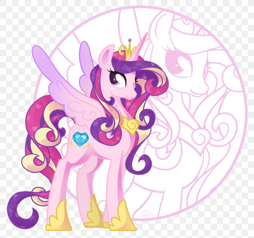 Princess Cadance Pony Princess Luna Pinkie Pie Twilight Sparkle, PNG, 924x864px, Watercolor, Cartoon, Flower, Frame, Heart Download Free