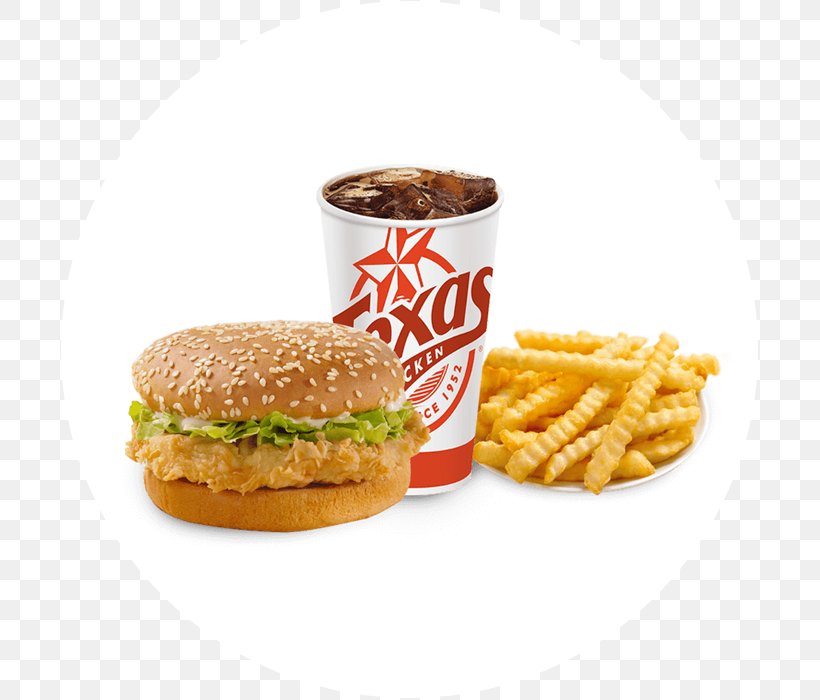 French Fries Church's Chicken Cheeseburger Fast Food KFC, PNG, 700x700px, French Fries, American Food, Big Mac, Breakfast Sandwich, Buffalo Burger Download Free