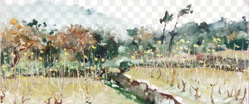 Oil Painting Watercolor Painting, PNG, 1024x432px, Painting, Art, Data, Grass, Oil Painting Download Free