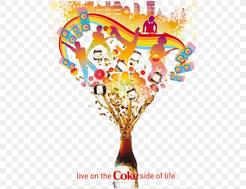 World Of Coca-Cola Soft Drink Pepsi, PNG, 500x631px, Watercolor, Cartoon, Flower, Frame, Heart Download Free