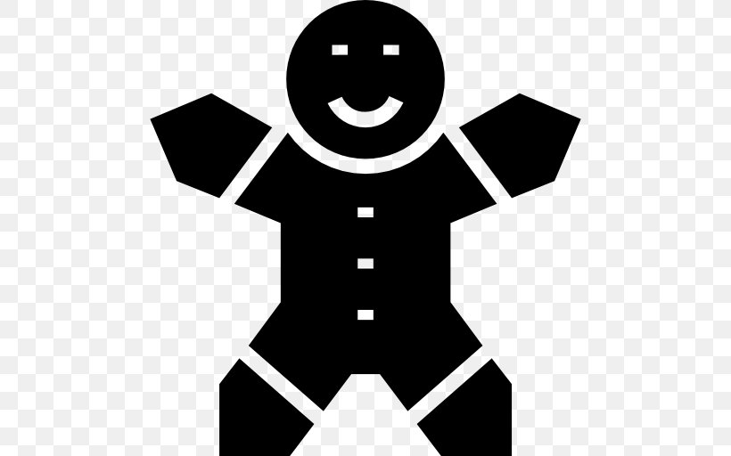 Gingerbread Man Clip Art, PNG, 512x512px, Gingerbread, Biscuits, Black, Black And White, Gingerbread Man Download Free