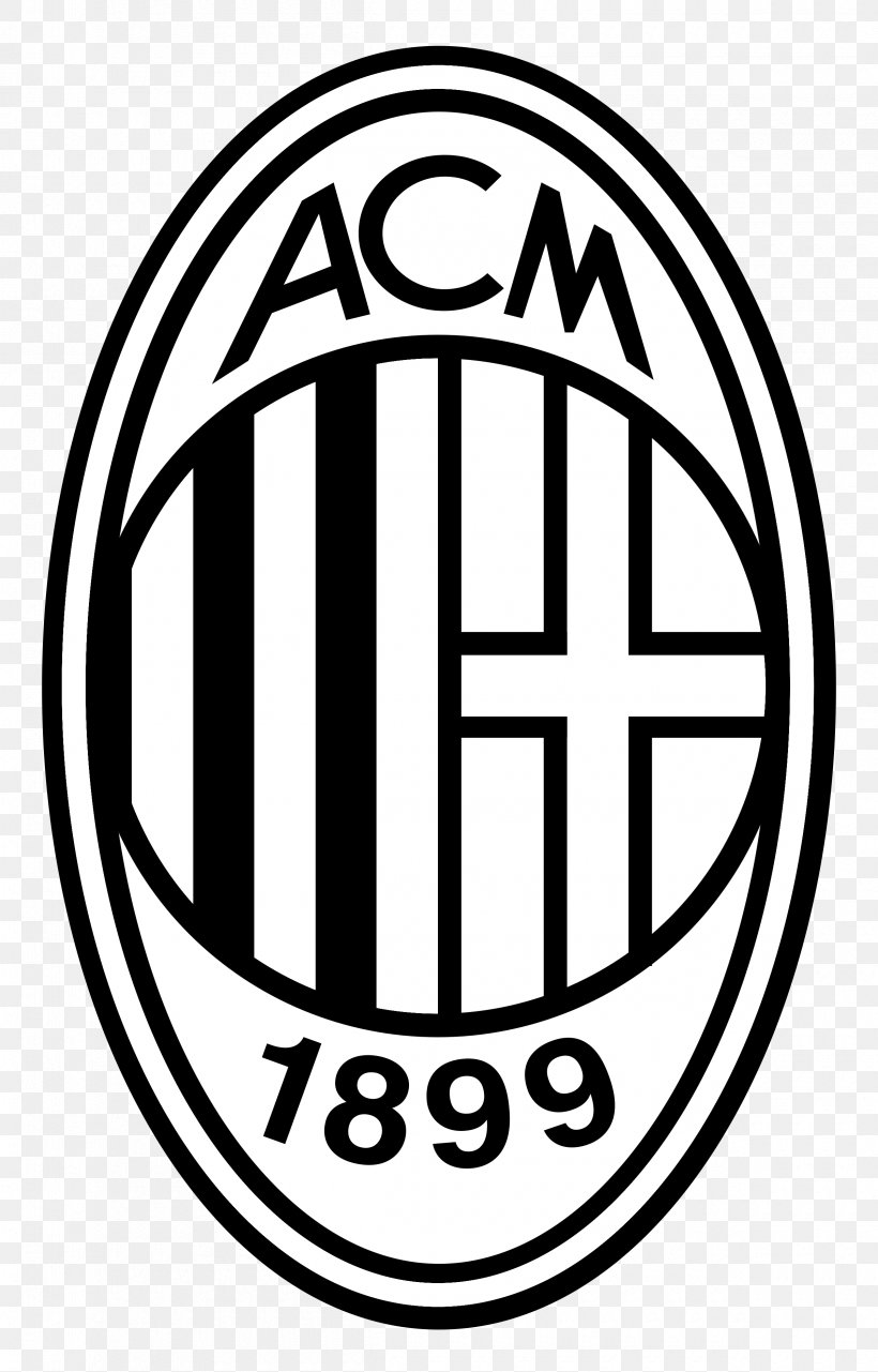 A.C. Milan Serie A Logo UEFA Champions League Sport, PNG, 2400x3751px, Ac Milan, Area, Black And White, Brand, Decal Download Free