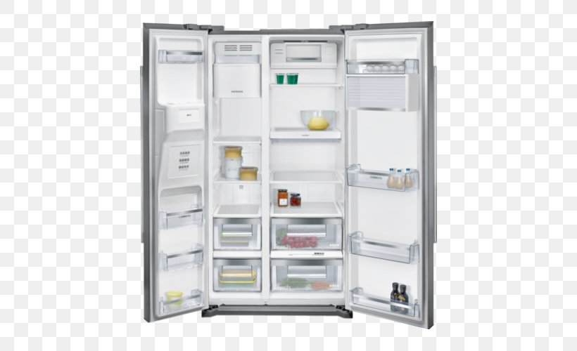 Freezers Refrigerator Auto-defrost Home Appliance Siemens, PNG, 500x500px, Freezers, Autodefrost, Defrosting, Enclosure, Home Appliance Download Free