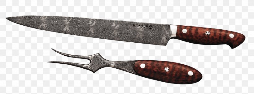 Hunting & Survival Knives Kitchen Knives Bowie Knife Utility Knives, PNG, 2000x743px, Hunting Survival Knives, Blade, Bob Kramer, Bowie Knife, Chef Download Free