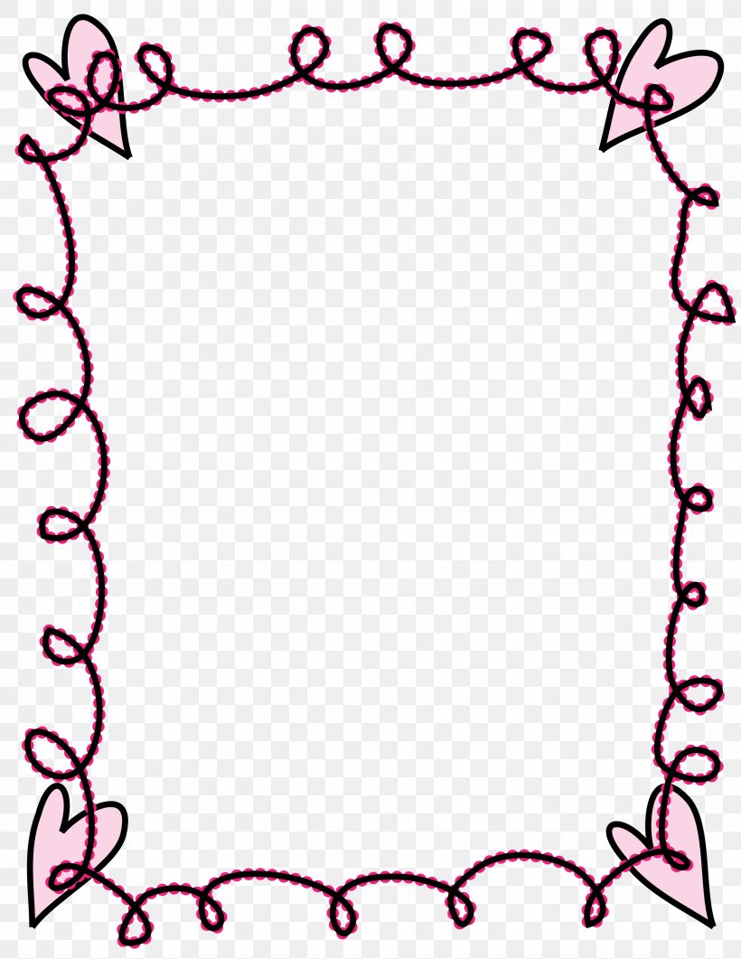 Doodle Picture Frames Clip Art, PNG, 2550x3300px, Watercolor, Cartoon, Flower, Frame, Heart Download Free