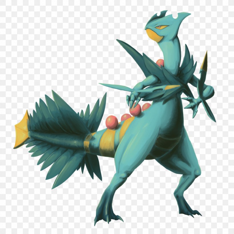 Dragon Pikachu Sceptile Pokémon Omega Ruby And Alpha Sapphire, PNG, 1024x1024px, Dragon, Fictional Character, Figurine, Grovyle, Lucario Download Free