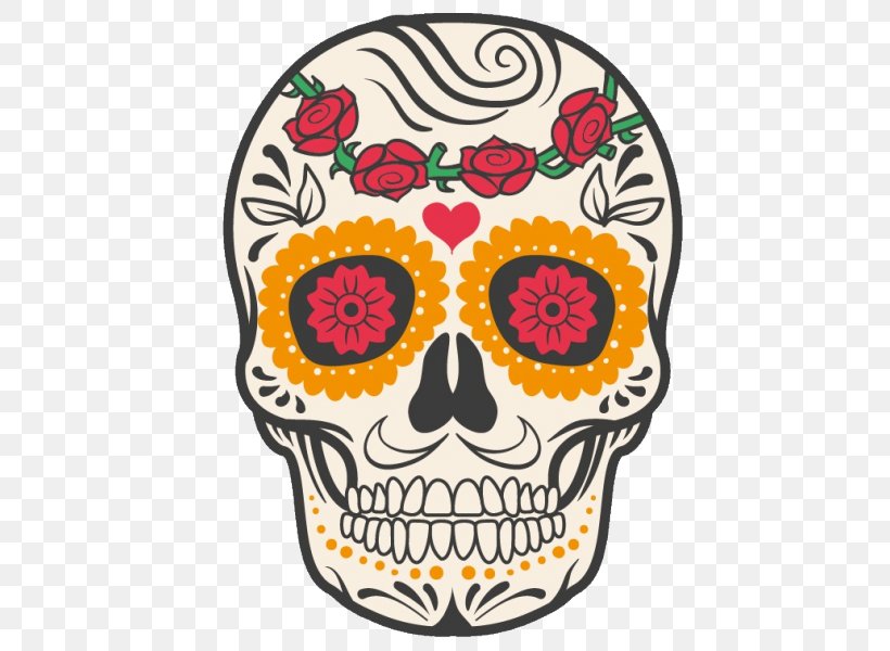 Calavera Mexican Cuisine Mexico Day Of The Dead Human Skull Symbolism, PNG, 600x600px, Calavera, Art, Bone, Day Of The Dead, Death Download Free