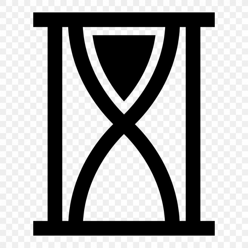 Hourglass Download, PNG, 1200x1200px, Hourglass, Area, Black, Black And White, Brand Download Free