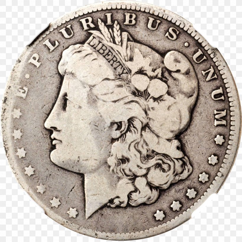 Dollar Coin Silver Money Morgan Dollar, PNG, 1600x1600px, Coin, Cash, Currency, Dime, Dollar Coin Download Free