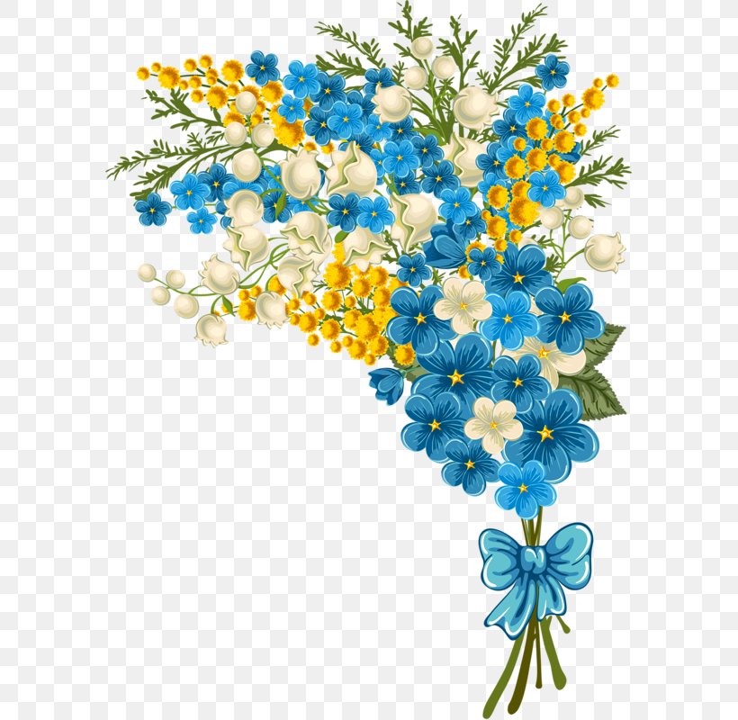 Flower Bouquet Floral Design Icon, PNG, 585x800px, Flower Bouquet, Artificial Flower, Blue, Branch, Cut Flowers Download Free