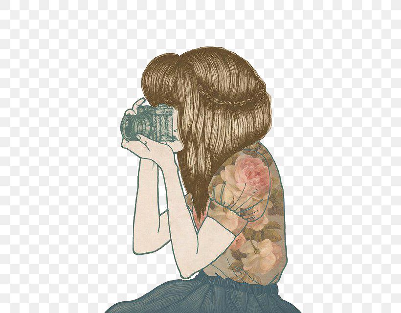 Camera Drawing Photography, PNG, 419x640px, Watercolor, Cartoon, Flower, Frame, Heart Download Free