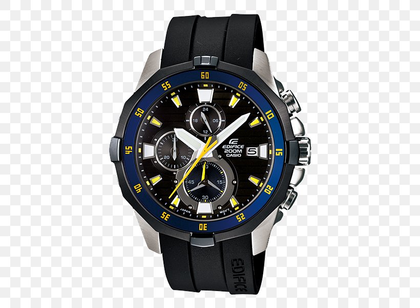 Casio Edifice Watch Clock Chronograph, PNG, 500x600px, Casio, Bracelet, Brand, Casio Basic, Casio Edifice Download Free