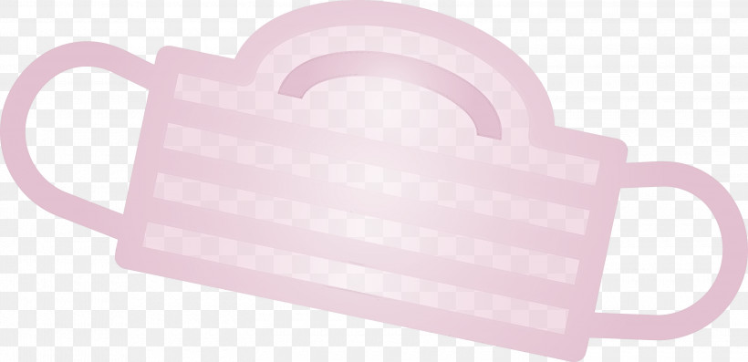 Medical Mask Surgical Mask, PNG, 3000x1454px, Medical Mask, Pink, Surgical Mask Download Free